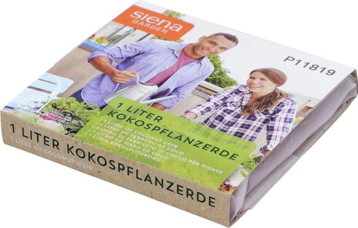 Siena Garden Kokosquellerde (1 l, Soil without peat)