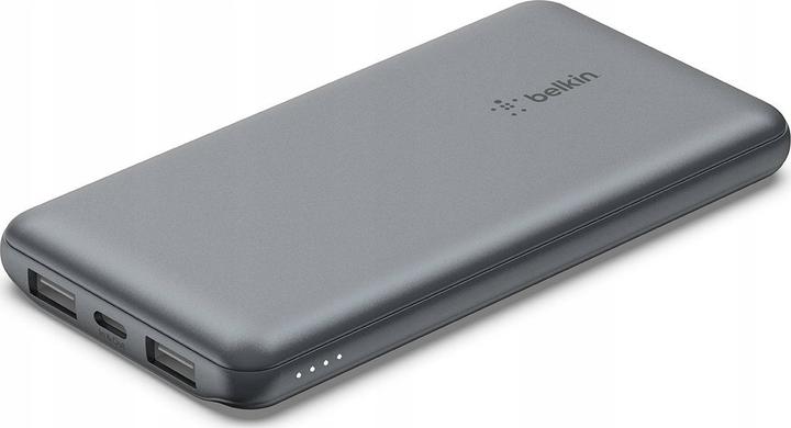 Actual product image Belkin 10k power bank 15w space grey (10000 mAh, 15 W, 37 Wh)
