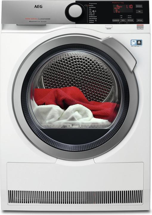 Produktbild AEG T8DE86ES - 8000 serie - AbsoluteCare - Warmtepompdroger (8 kg, Links)
