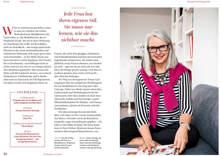 Produktbild Die beste Zeit für guten Stil (Deutsch, Susanne Ackstaller, 2021)
