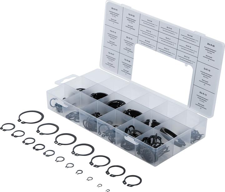 BGS External Circlip Assortment | Ø 3 - 32 mm | 300 pcs.