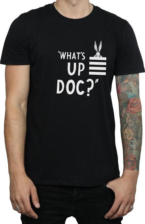 Immagine prodotto Looney Tunes What's Up Doc Maglietta Bugs Bunny A Strisce Uomo (L)