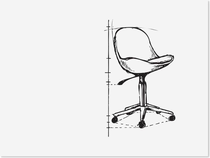 Produktbild Legamaster Whiteboard (100 x 75 cm)