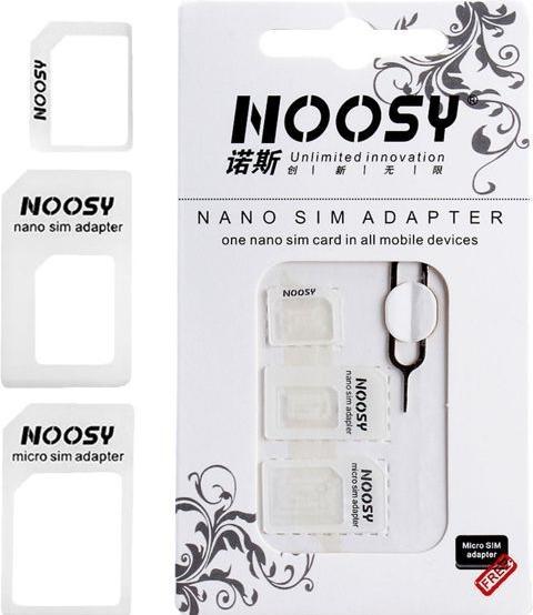 Actual product image Noosy Adapter Nano Micro SIM 3 in1 Set + Key