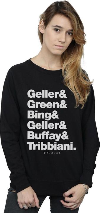 Produktbild Friends Surnames Text Sweatshirt (L)