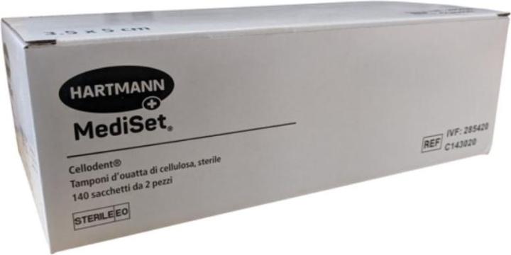 Cellodent MEDISET Tupfe 3.5x5cm st 140x2