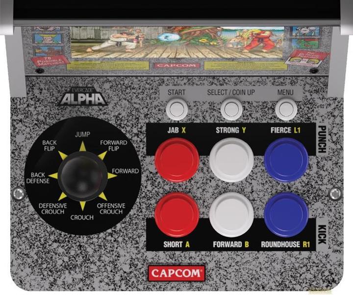 Immagine prodotto Blaze Evercade Alpha Street Fighter Bartop Arcade