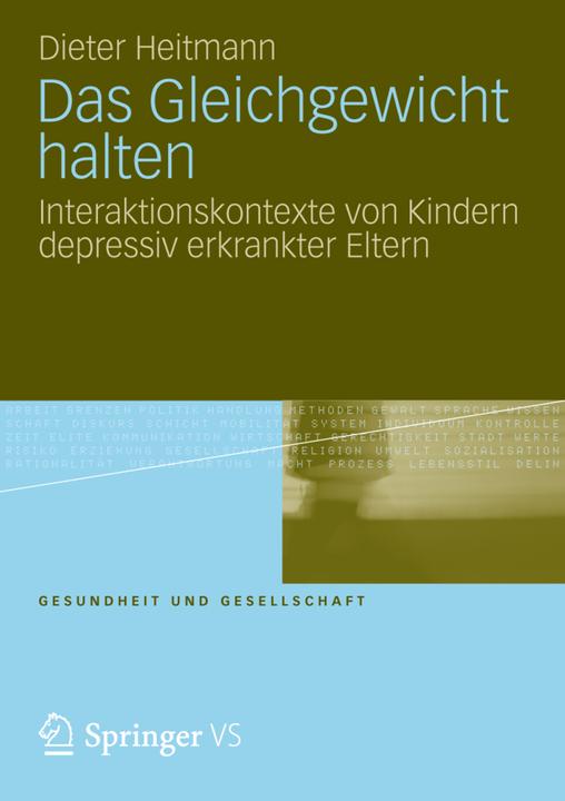 Produktbild Das Gleichgewicht halten (Niederländisch, Dieter Heitmann, 2012)