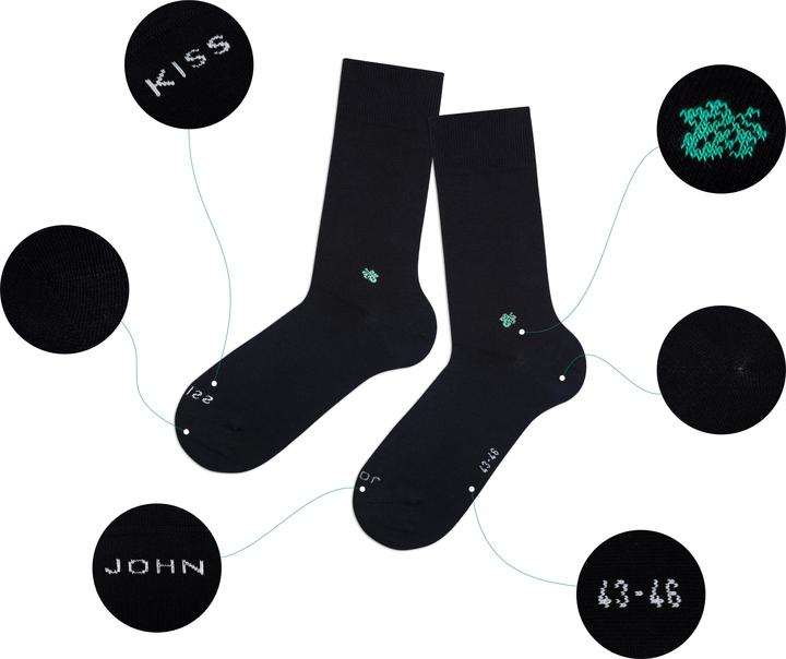 Actual product image John Kiss Charles 10er Box Business Socken (pack of 10, 39 - 42)