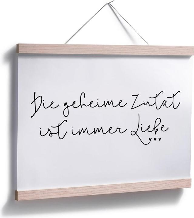 Produktbild Trenddeko Die geheime Zutat ist immer Liebe (24 x 30 cm)
