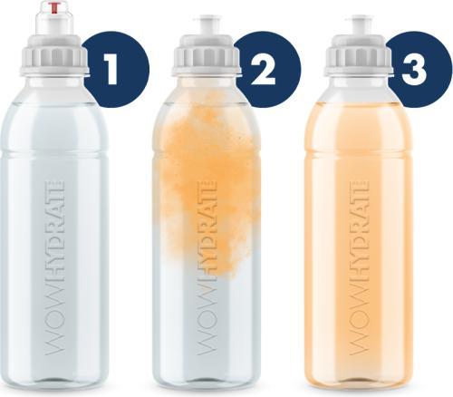 Image du produit Wow Hydrate Eau protéinée (12 x 500ml) (Fruits rouges, 12 x)