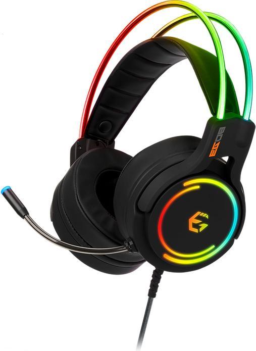 Actual product image Egogear SHS50 Premium Gaming Headset Wired RGB PC (Cable)