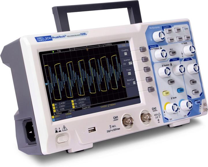 Actual product image Peaktech P 1335 Digital Storage Oscilloscope