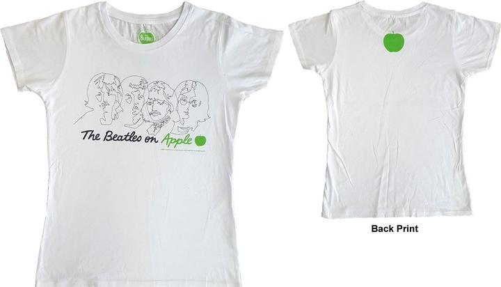 Actual product image The Beatles On Apple (Girlie) (XL)