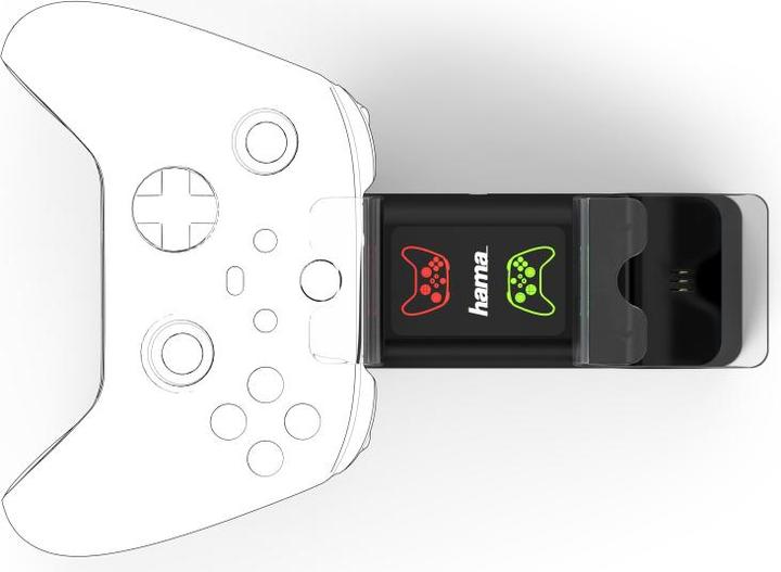 Immagine prodotto Hama Stazione di ricarica per Xbox Series X/S (Xbox One S, Xbox Serie S, Xbox Series X, Xbox One X)