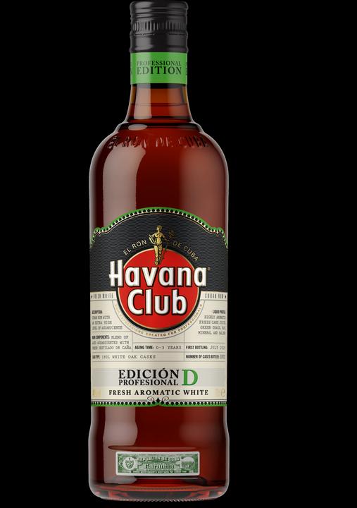 Produktbild Havana Club Edicion Profesional D Fresh & Aromatic White Rum