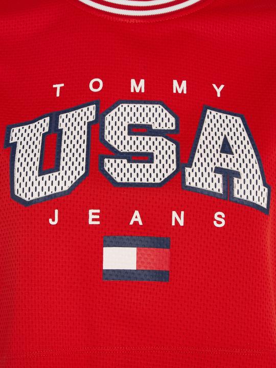 Actual product image Tommy Hilfiger Tommy Jeans Crp USA Basketball Crop Top - 86549 (M)