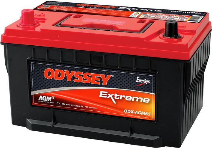 Actual product image Odyssey AGM Battery Extreme (ODX) 12V 74Ah 950A (12 V, 74 Ah, 930 A)
