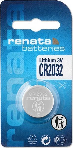 Actual product image Renata Lithium CR2032 (1 pcs., CR2032, 225 mAh)
