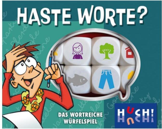 Actual product image Haste Worte - The wordy dice game (German)