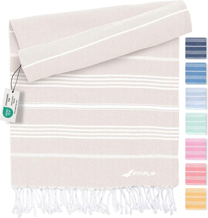 Fit-Flip Drap de hammam (200 x 100 cm)