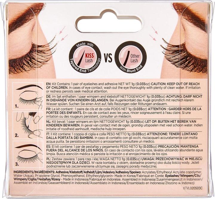 Produktbild KISS Lashes - True Volume Lash Ritzy (Künstliche Wimpern)