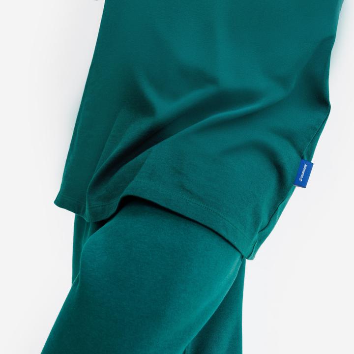 Image du produit Decathlon T-shirt graph relax mixte, vert (L)
