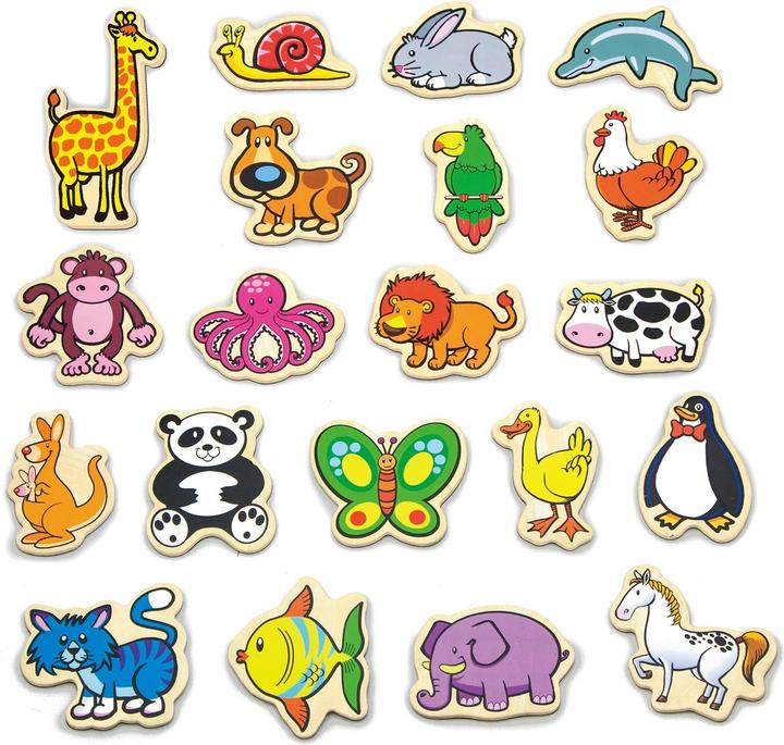 Produktbild Viga Toys Magnete Tiere (20 x)