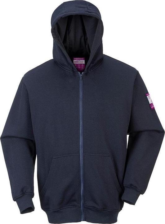 Portwest FR81 Hoodie mit durchgehendem Reissverschluss mit Kapuze (5XL)
