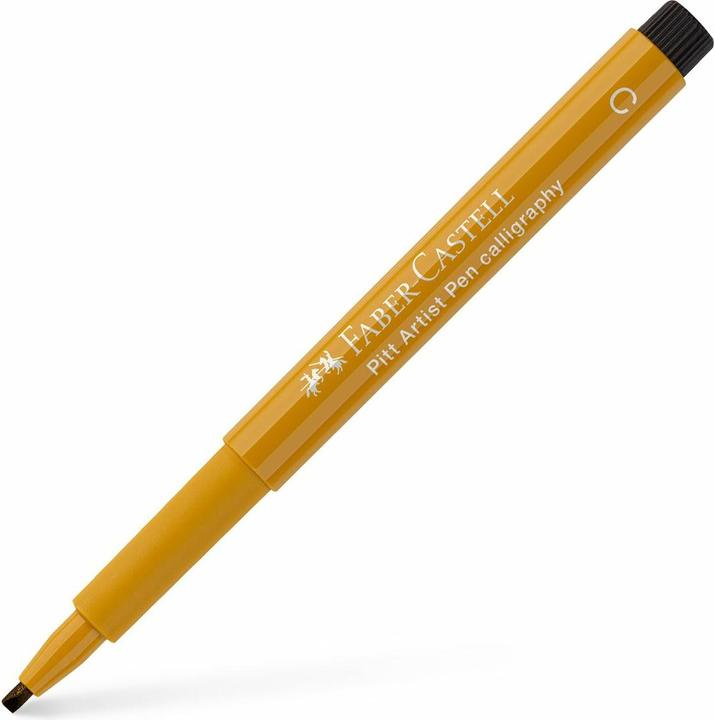 Image du produit Faber-Castell Marqueur de calligraphie Pitt Pen or vert (Or vert, 1 x)