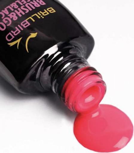 BrillBird Brush & go Gel&lac GoGL 13 - 8ml (Gel-Effekt Nagellack)