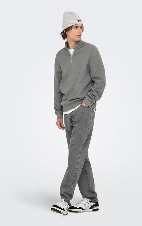 Immagine prodotto Only & Sons Onsphil Reg 12 Struc Half Zip Knit Noos (L)