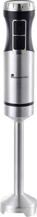 Produktbild MasterPRO Stabmixer 1000W mit Messbecher, mit Mixbecher Schwarz/Edelstahl, Transparent