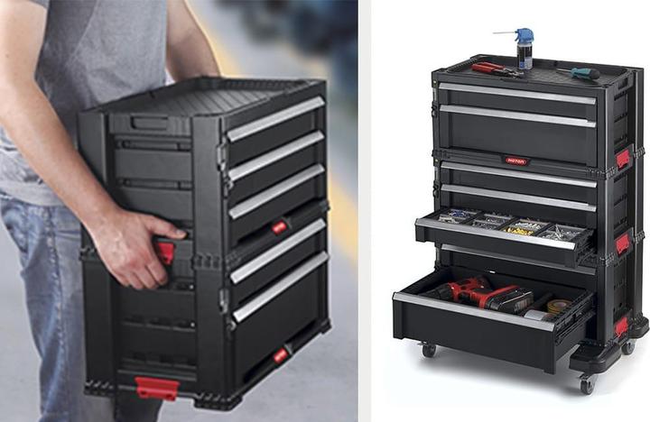 Actual product image Keter Tool trolley Drawers (1 x)