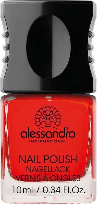 Actual product image Alessandro Nail Polish (12 Classic Red, Colour paint)