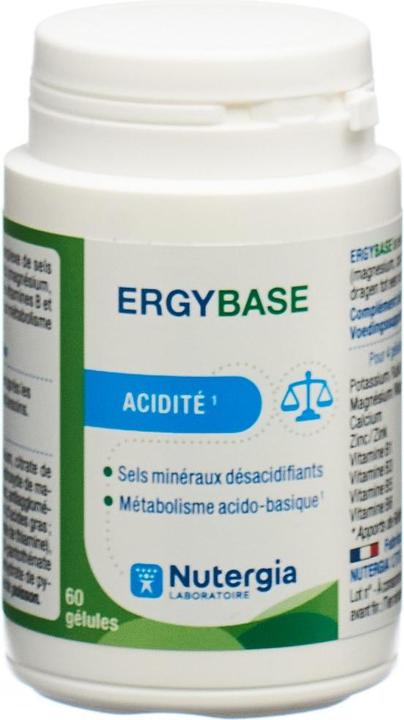 Nutergia ERGYBASE Kapseln (60 Stk) (60 Stück, Kapseln, 54 g)