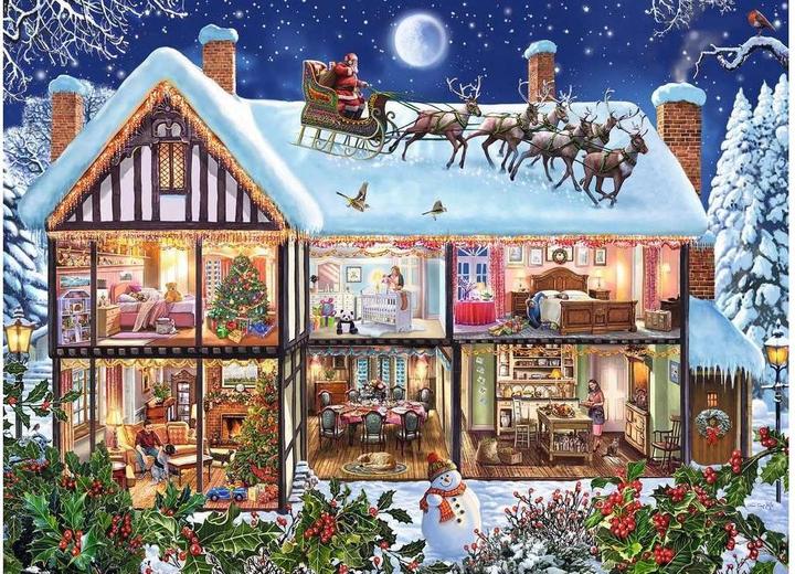 Produktbild Ravensburger Weihnachten Zuhause (100 Teile)