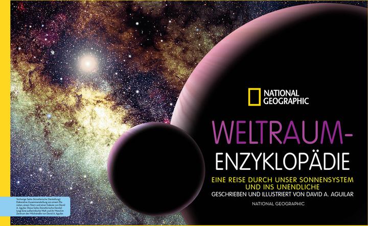 Actual product image National Geographic Space Encyclopedia: A Journey through our Solar System and into Infinity (German, David Aguilar, Anke Wellner-Kempf, 2021)