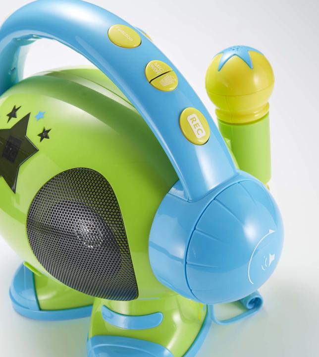 Produktbild Bigben MP3 Karaoke Roboter green