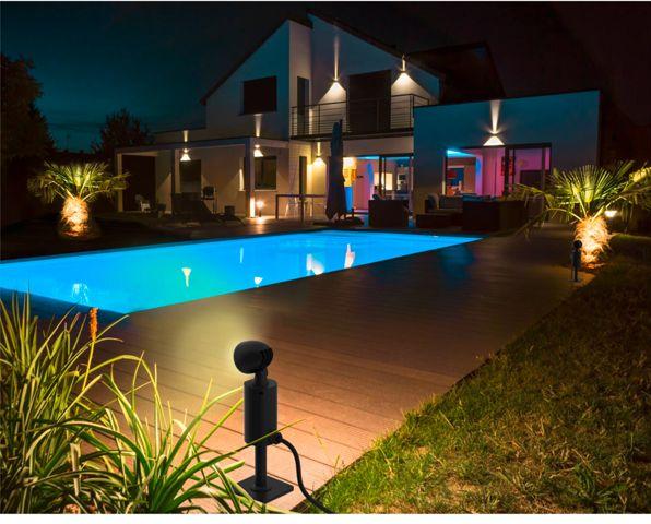 Produktbild REV Link2Home LED Aussen-Strahl 3+3x1W