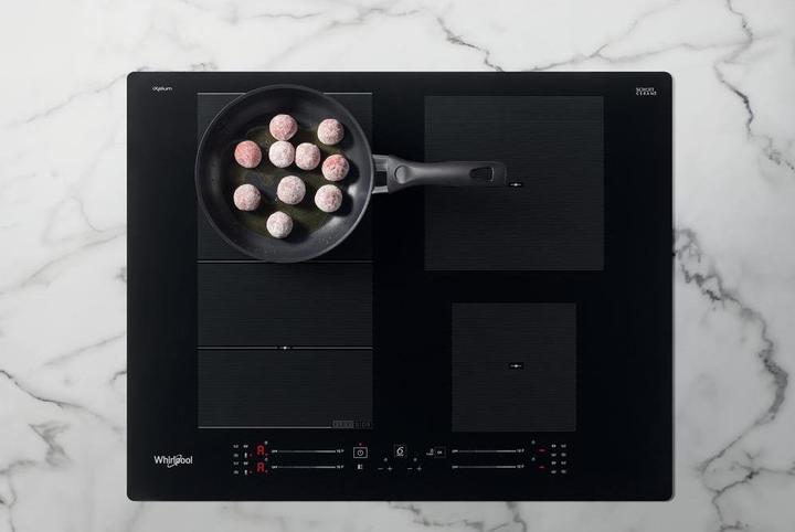 Actual product image Whirlpool WF S0160 NE Black Built-in Zone induction hob 4 zone(s)