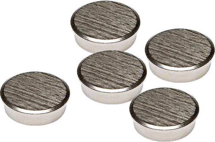 Produktbild Franken Magnet rund mit Chromkappe extra stark (5 x)