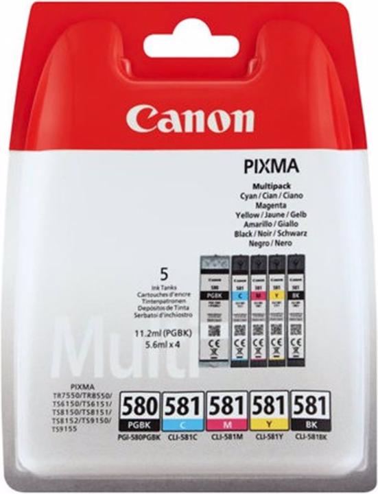 Produktbild Canon PGI-580XL / CLI-581 (M, C, Y, BK)