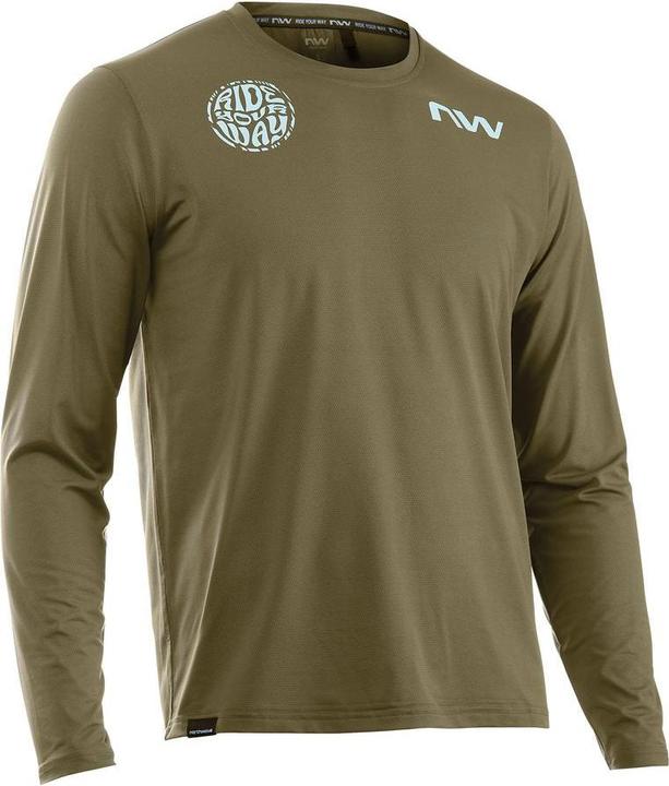 Northwave Xtrail 2 Jersey Langarm-Radtrikot (S)
