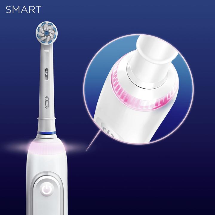 Actual product image Oral-B Smart Sensitive Electric Toothbrush + Travel Case (Oscillating toothbrush)