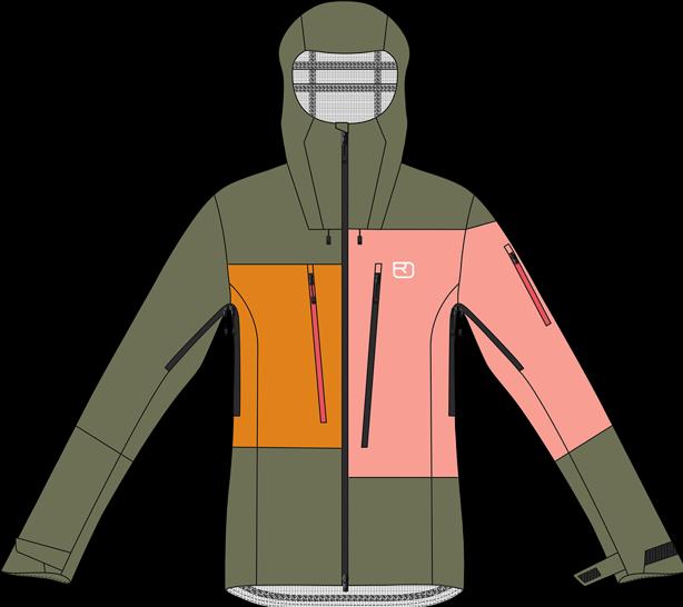 Actual product image Ortovox Deep Shell Jacket W (XL)