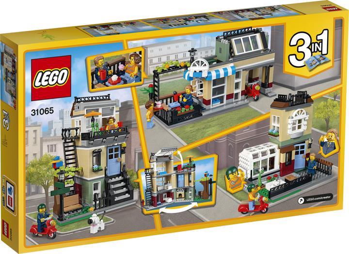Actual product image LEGO Creator townhouse on Parkstrasse (31065, LEGO Creator Expert)