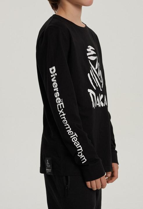 Actual product image Dakar TEE DKR 23 LS KID 422 BLK (110, 116)