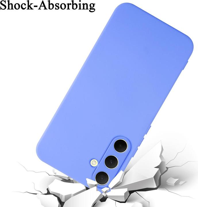 Actual product image Cadorabo Case for Samsung Galaxy A35 TPU in liquid protection silicone design (Samsung Galaxy A35)
