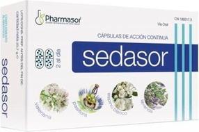 Soria Natural Pharmasor Sedasor Kontinuierliche Wirkung 30 Kapseln